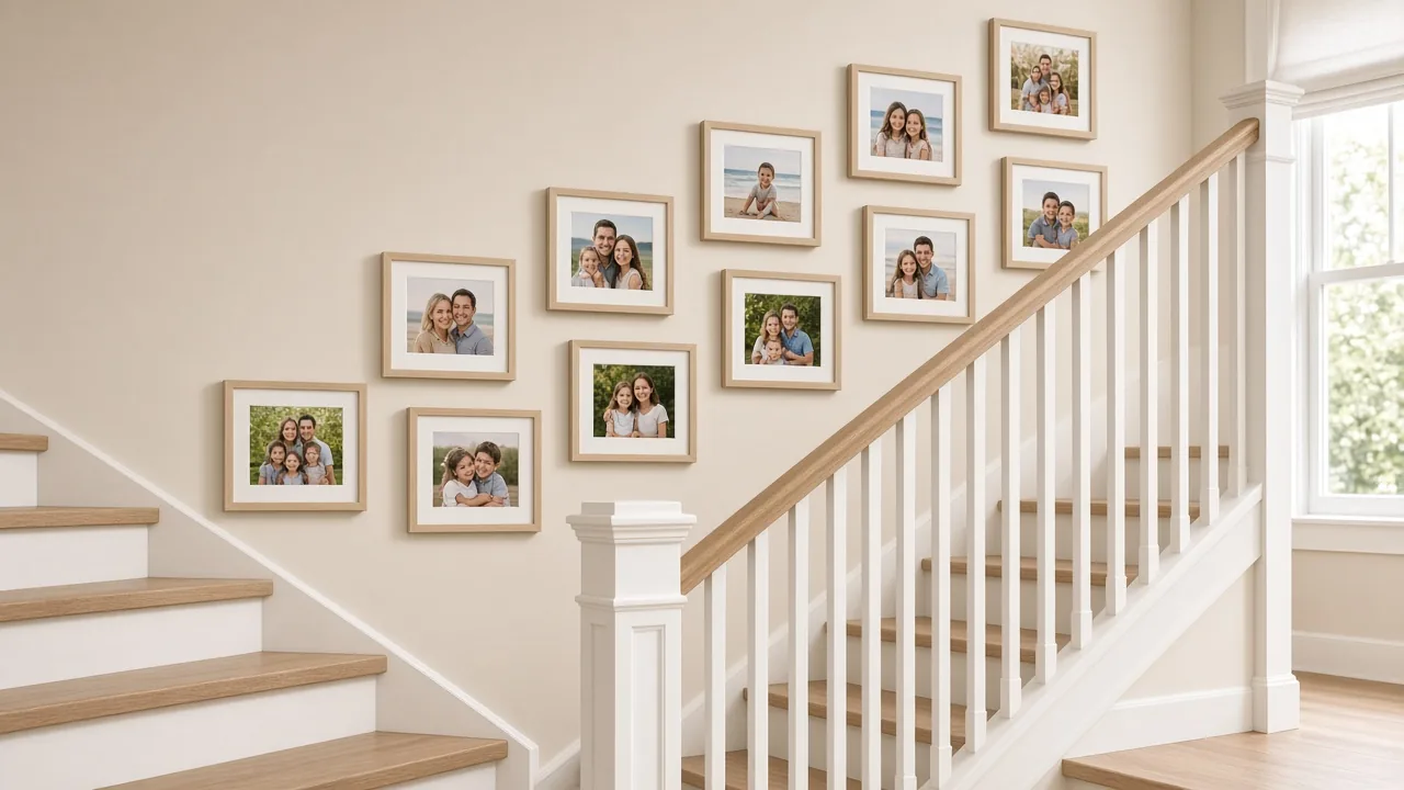 Parede com quadros PregoArt