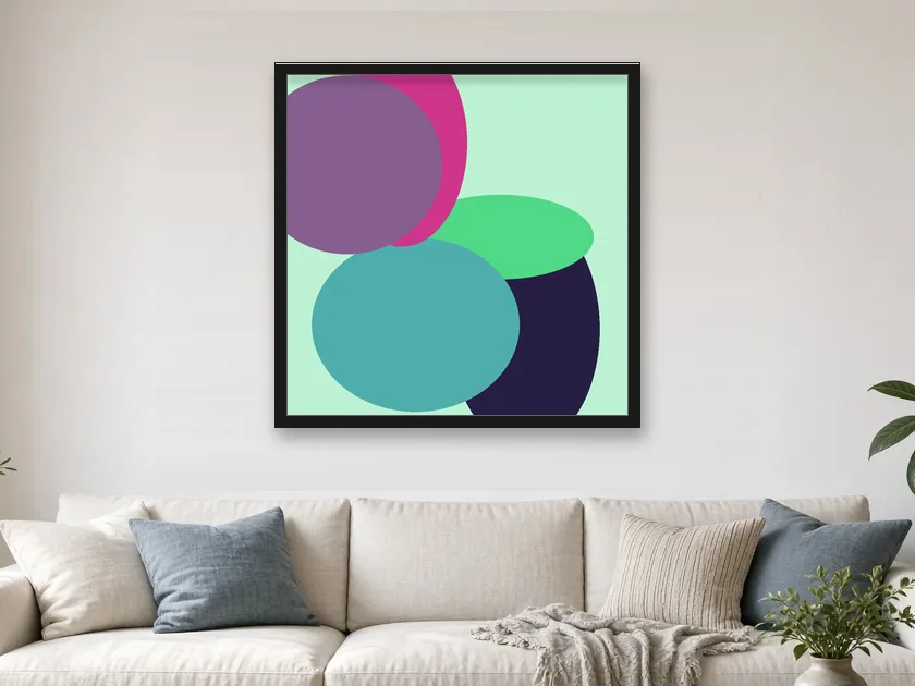 Montanha Minimal na sala