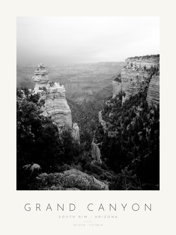 Poster Grand Canyon – poster com moldura
