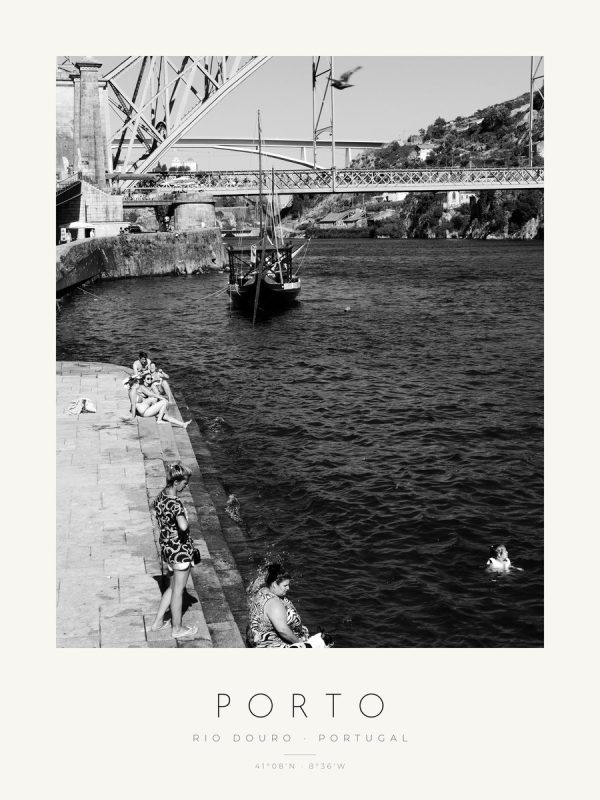 Poster Porto – Rio Douro – poster com moldura