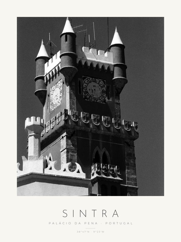 Poster Sintra – Palácio da Pena – poster com moldura